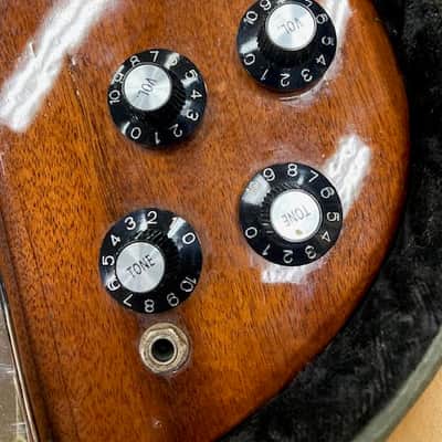 Vintage Gibson SG 1969 - factory Maestro / Walnut image 12