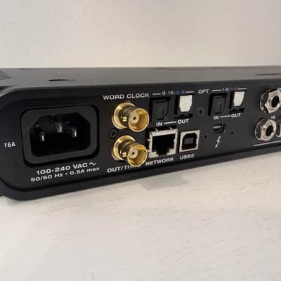 MOTU 16A Thunderbolt / USB 2.0 Audio Interface 2014 - Present - Black image 10