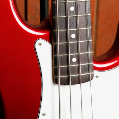 Fender Japan PB62-66DMC Precision Bass Old Candy Apple Red Bass Guitar Pre-Owned image 5
