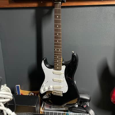 Fender Stratocaster 1989 - Black and White - Left-Handed image 1