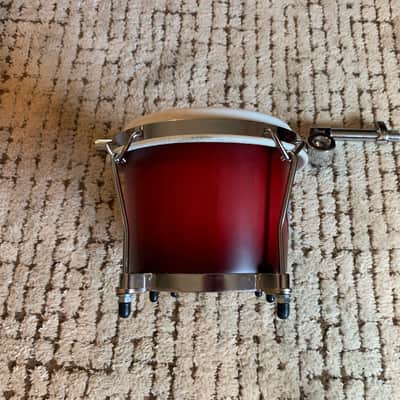 Toca Percussion Synergy Deluxe Bongos - Wine Burst - With Mount image 11