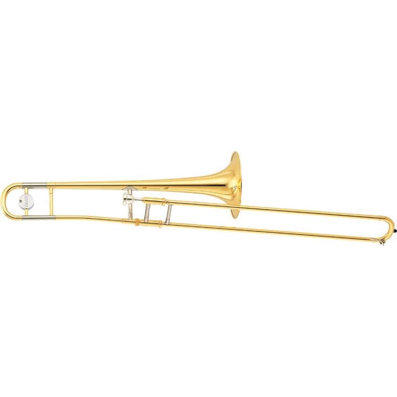 Immagine Yamaha YSL-354C Student Bb Tenor Trombone - Gold Lacquer - 1