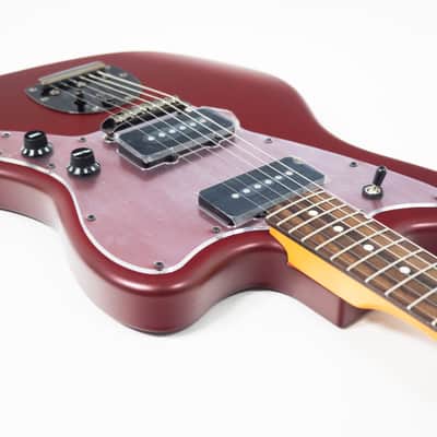 [SALE Ends June 30] [NEW] Fender Made in Japan Hybrid II 2026 Collection Jazzmaster Matte Inferno Red Satin Metallic Rosewood image 11