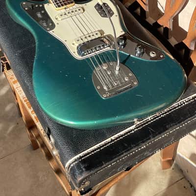 Rare! John Frusciante! Fender Jaguar 1965 - Ocean Turquoise image 14