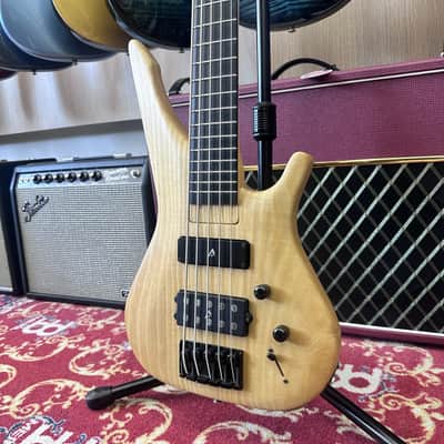 Manne Basic XLR 5 Fret Basso Eletrico 5 Corde Natural 2001 image 6