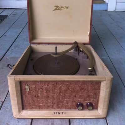 Zenith Record Player (1960s Antique/Vintage/Rare) image 2