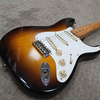 Investment Grade 1957 Fender Sunburst Stratocaster w/ Original Hard Shell Case image 6