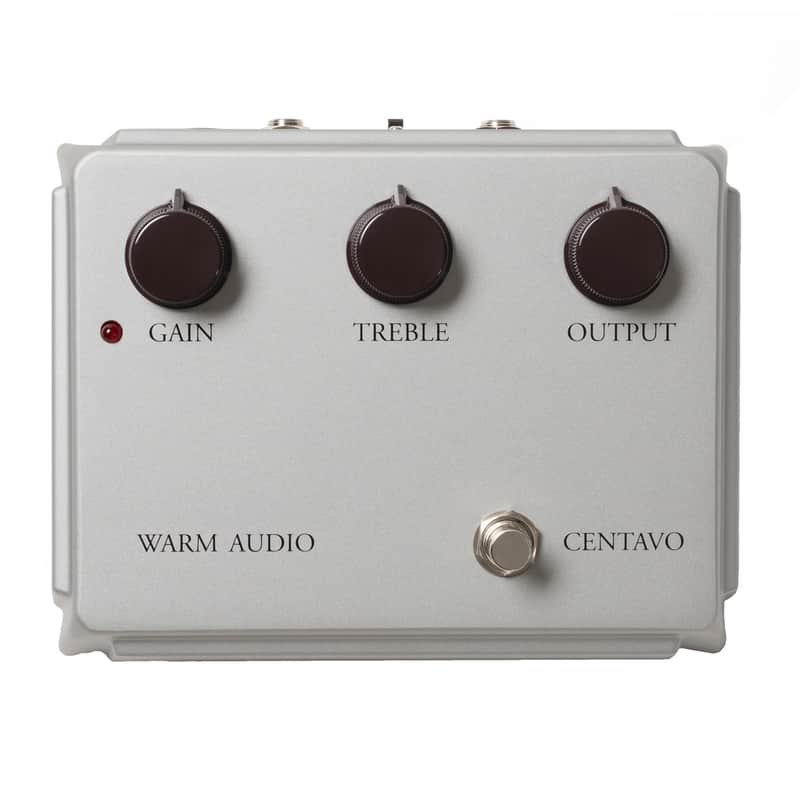 Warm Audio WA-CV Centavo Professional Overdrive Pedal - Silver image 1