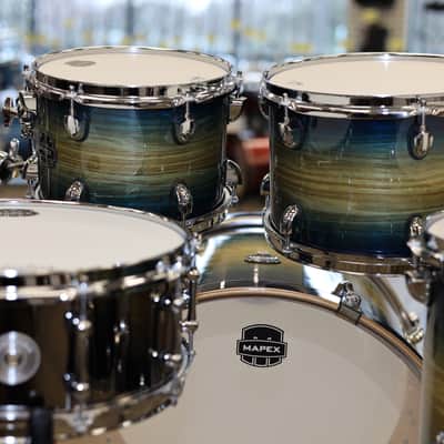 Mapex Armory 6-Pc Studioease Fast Shell Pack 10/12/14/16/22/14s (Rainforest Burst) AR628SFUET image 11