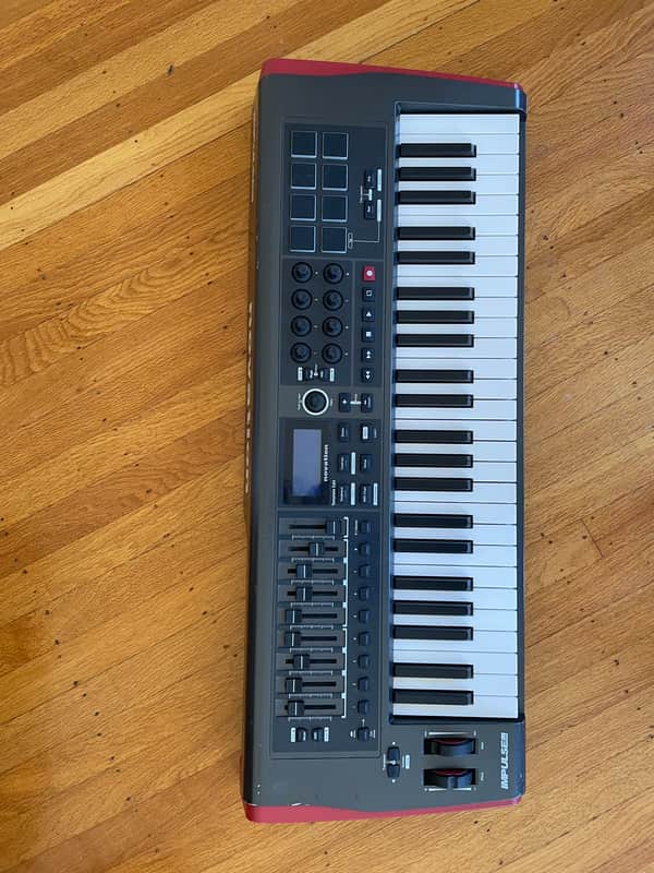 Novation Impulse 49 MIDI Keyboard Controller 2011 - Present - Gray image 1