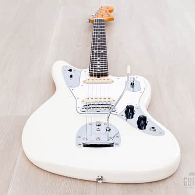 2023 Fender Johnny Marr Jaguar Offset Electric Guitar Olympic White w/ Case, Hangtags image 11