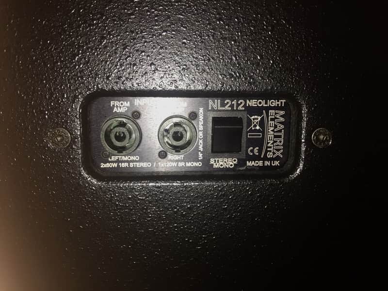 Matrix Neolight NL212 - 2x12 Guitar Cabinet | Reverb
