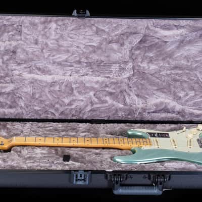 Fender American Professional II Stratocaster Mystic Surf Green Maple Fingerboard (219) image 7