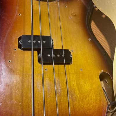Fender Precision Bass 1958 - a beautiful all original 3-tone Sunburst example w/a Gold'gard ! image 13