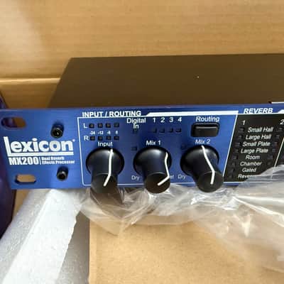 Lexicon MX200 Dual Reverb Effects Processor 2010s - Black image 4