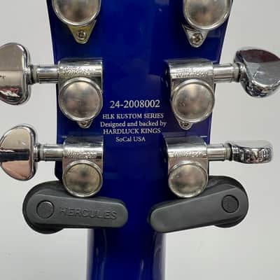 Used Hard Luck Kings Bossman HLK Kustom Series Les Paul Style Single Cut Electric Guitar with Original Case and Strap image 16