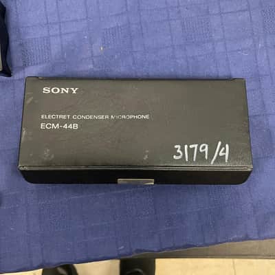 Sony ECM-44 Omni-Directional Electret Condenser Wired Lavalier Microphone with Case For Parts or Repair image 5