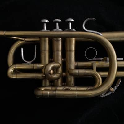 Rat Rod (Combo Yamaha Valves with Conn Bell) Bflat Cornet image 16