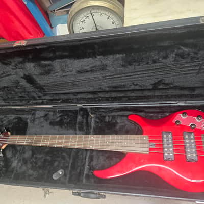 Yamaha TRBX305 5-String Bass with Rosewood Fretboard 2010s - Candy Apple Red image 7