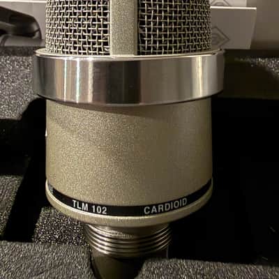 Neumann TLM 102 Studio Set with Shockmount 2013 - Present - Nickel image 2