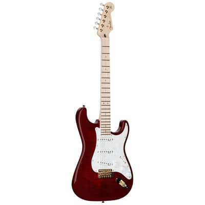 Fender Richie Kotzen Stratocaster Electric Guitar, Transparent Red Burst, Open Box (Very Good) image 2