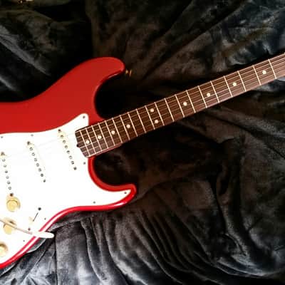 Fender THE STRAT 1980 Candy Apple Red VINTAGE GUITAR image 1