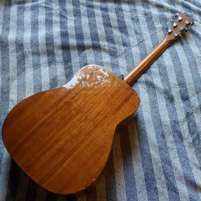 Yamaha FG700S Folk Acoustic Guitar 2010s - Natural image 3