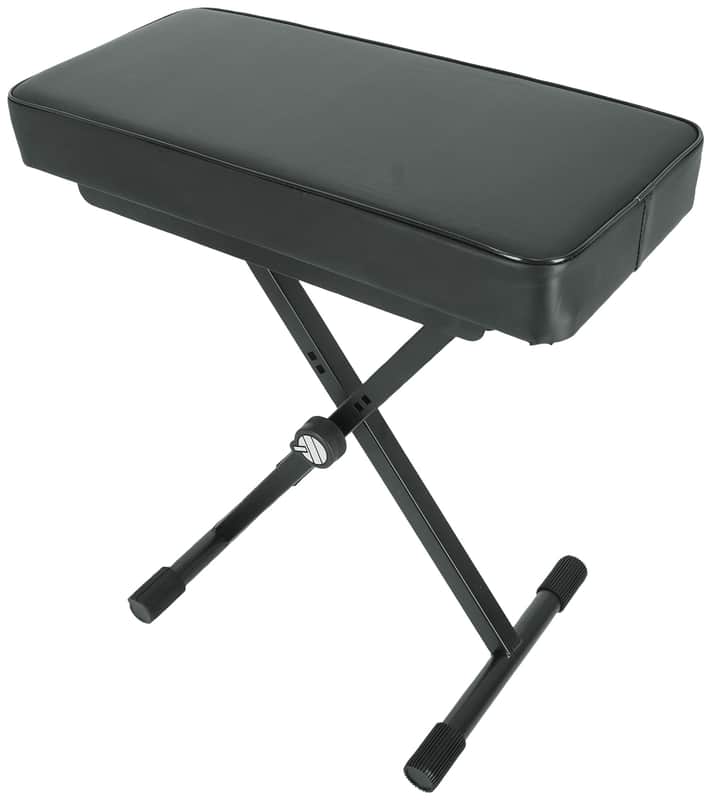 Quik Lok BX-8 Extra Thick Adjustable Keyboard Bench w/ 3 Height-Positions image 1