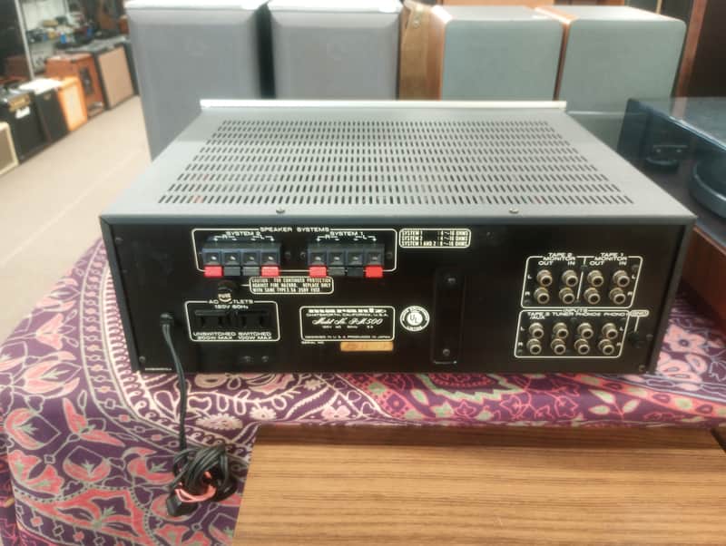Marantz PM-500 DC Amplifier - Silver and Black | Reverb