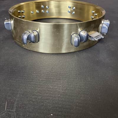 Prototype 15 x 4 Kenny Aronoff "Trackmaster Super Piccolo" Brass Snare Drum image 6
