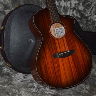2022 Breedlove - Oregon Concert Bourbon CE Myrtlewood - Bourbon Burst image 1