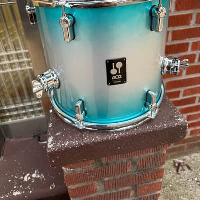 Sonor AQ2 Maple 13x12" Floor Tom 2018 - Present - Aqua Silver Burst image 4