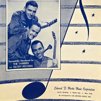 (USED/VINTAGE Sheet Music) I'll Be Seeing You - Liberace - Piano/Vocal/Guitar image 1