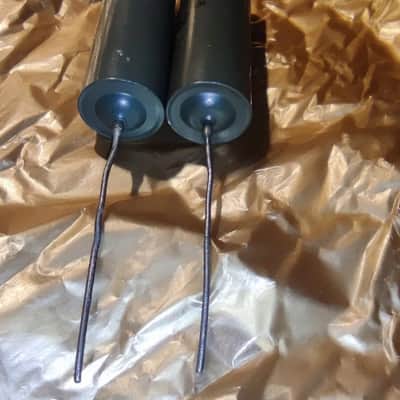 0.25uF 400V  pio Audio capacitors ussr  NOS MATCHED PAIR KBG-M2 image 2