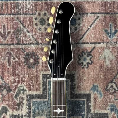 1960s EKO 500/V4 Sparkly Red / White Pearl Vintage Made In Italy Electric Guitar W/ Original Hardshell Case! image 8