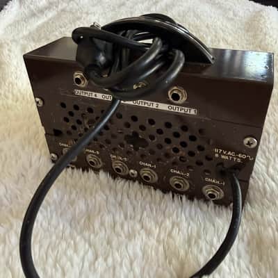 Pentron Corp USA Tube Microphone mixer MM-4A 1960's 4 Channel Portable image 3