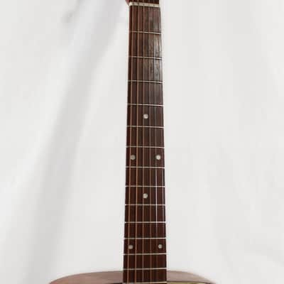 Project Repair 1970's Ventura V6 Square Shoulder Dreadnought Acoustic Guitar w/ Case image 4
