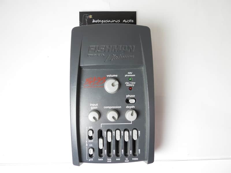 Fishman Pro EQ Platinum BASS Preamp Equalizer Preamplifier Free USA Ship image 1