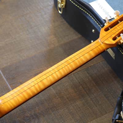 Dell’Arte Jimmy Rosenberg Signature Natural Acoustic/ Electric Gypsy Jazz Guitar + Case image 13