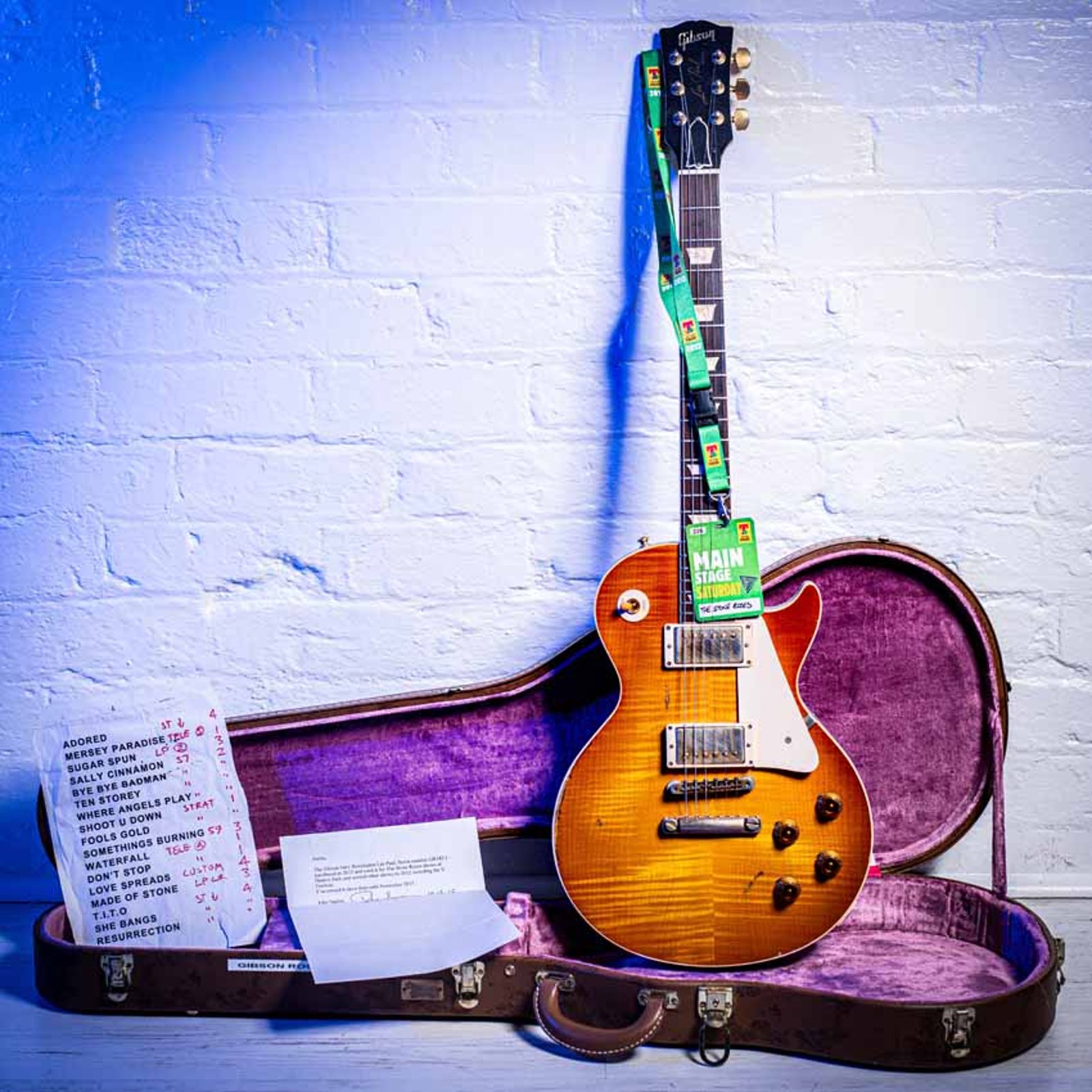 Gibson John Squire Stone Roses Reunion Burst 2000s - Sunburst image 1