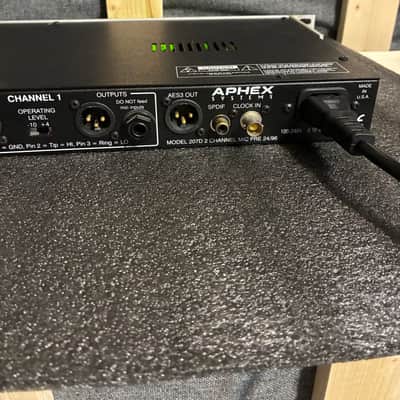 Aphex 207D Dual Channel Preamp 2005 image 7