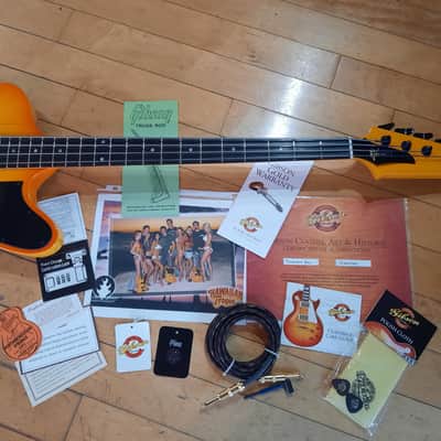 Gibson Custom Shop Thunderbird. One of a kind. Built for Hawiian Tropic ad. All papers & tags OHSC image 6