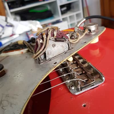 Fender Stratocaster 1962 in Fiesta red colour image 15