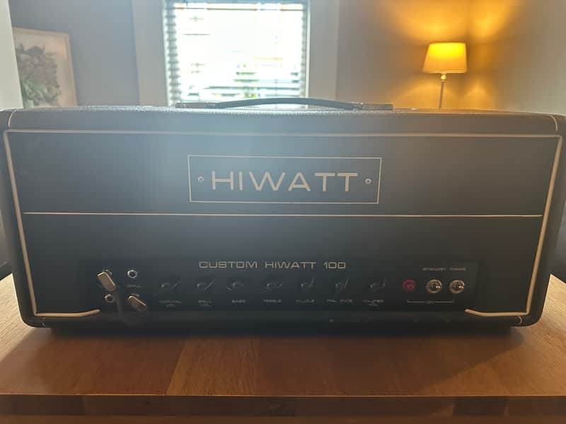 Hiwatt Custom 100 DR103 1970s - Black image 1
