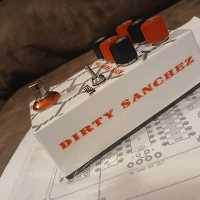 PigStompPedals "Dirty Shirley clone" PedalPCB - Dirty Sanchez - "Lock up" custom finish image 3