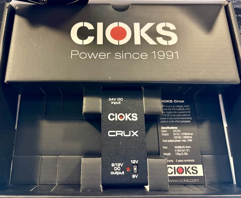 CIOKS CRUX Power Converter 2022 - Present - Black image 1