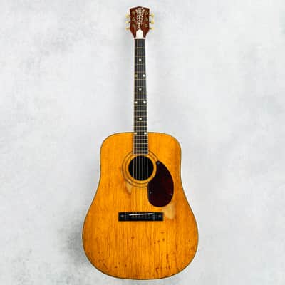 Kay Old Kraftsman K6100 Dreadnought 1960s - Natural image 2