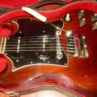 1969 Gibson SG Special Cherry Red w/ Original Case image 10