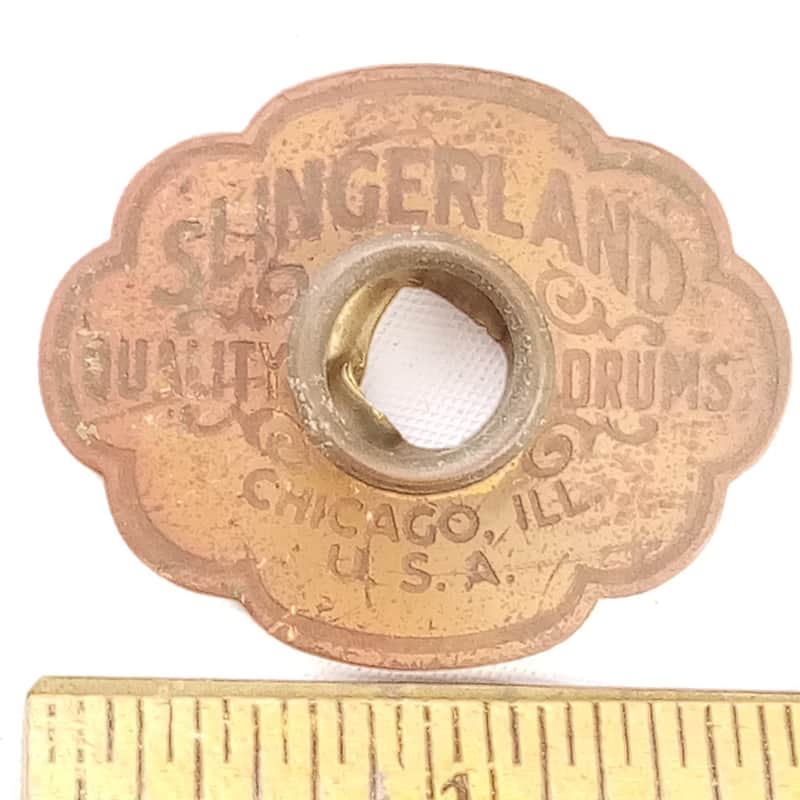 Slingerland 40S Brass Cloud Badge Radio King Snare/Bass Drum +…