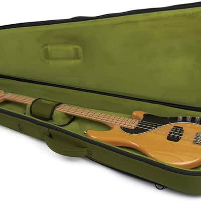 Gator Padded Gig Bag Case for Bass Electric Guitars - Green image 5